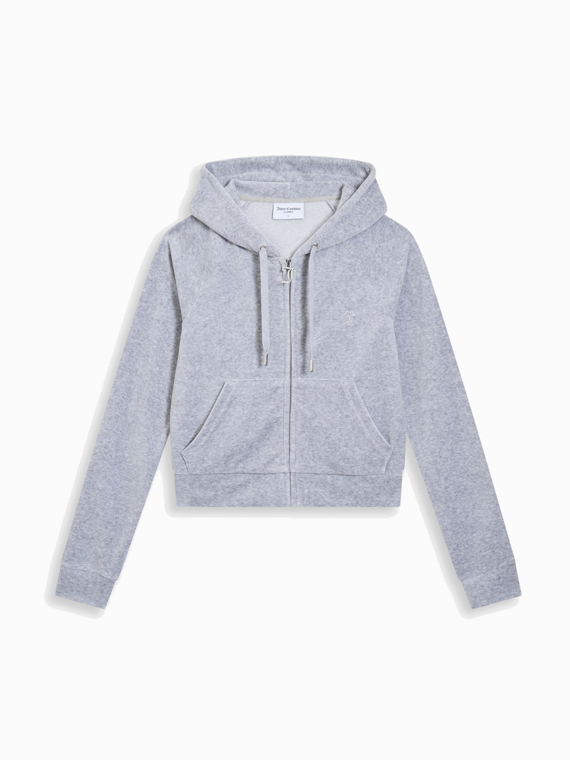 Pullover extra large di Juicy Couture in grigio: frontale