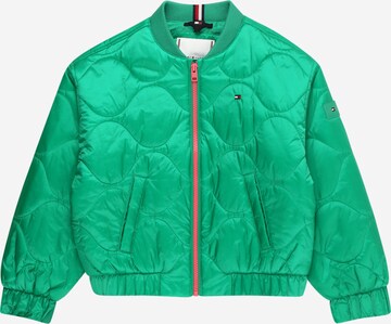 Veste mi-saison TOMMY HILFIGER en vert : devant