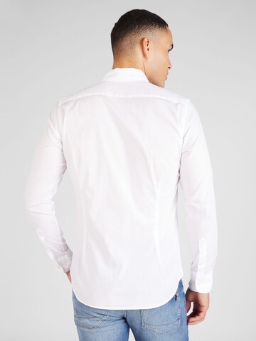La Martina Slim fit Button Up Shirt in White