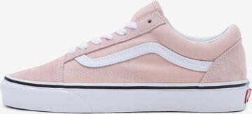 Baskets basses 'Old Skool' VANS en rose : devant