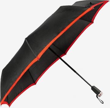 BOSS Regenschirm 'Pocket umbrella Gear' in Schwarz: Vorderseite