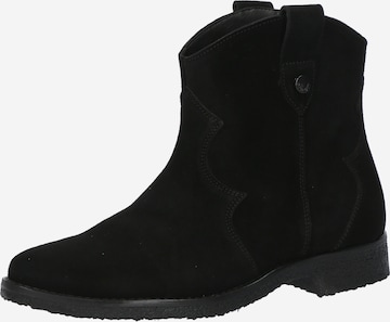 Ca'Shott Каубойски ботуши в черно: отпред