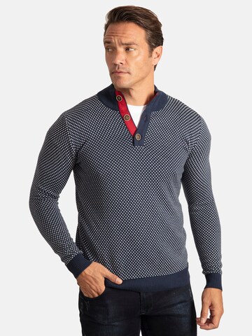 Williot Pullover in Blau: Vorderseite