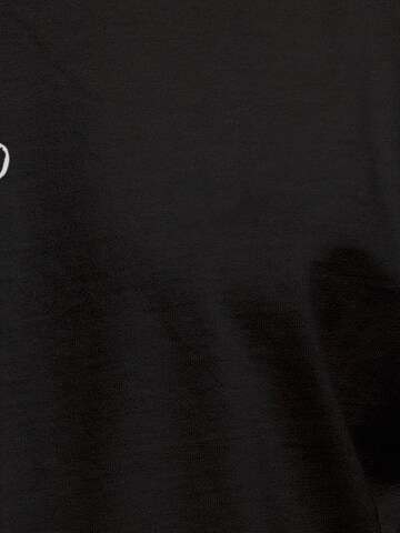 Neverless Shirt 'Kompass Outdoor' in Black