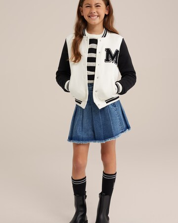 WE Fashion Юбка в Синий