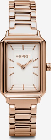 ESPRIT Analoog horloge in Goud: voorkant