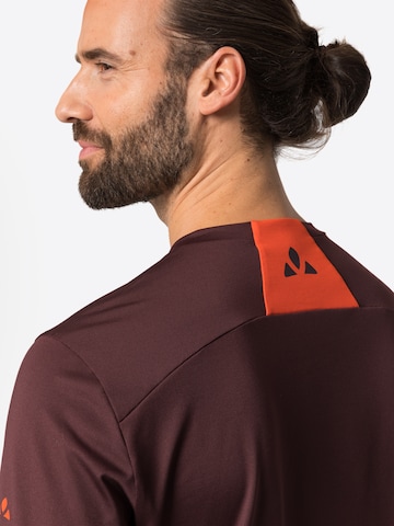 VAUDE Functioneel shirt 'Qimsa' in Rood