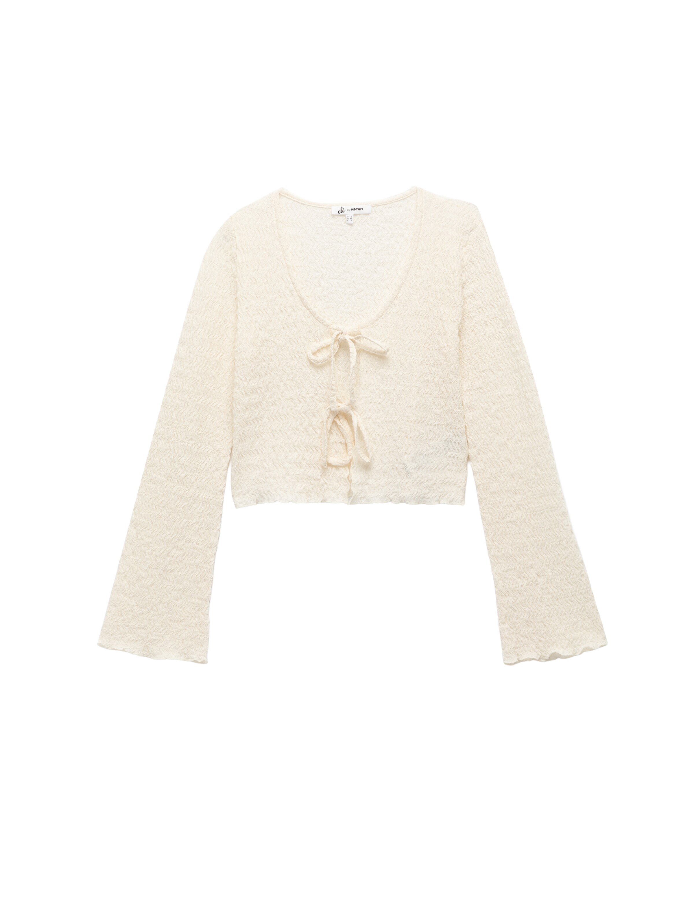 Koton Bluse in Beige: Vorderseite