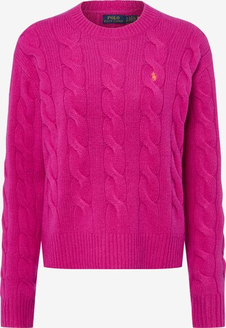 Pull-over Polo Ralph Lauren en rose : devant