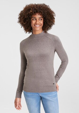 H.I.S Sweater in Beige: front