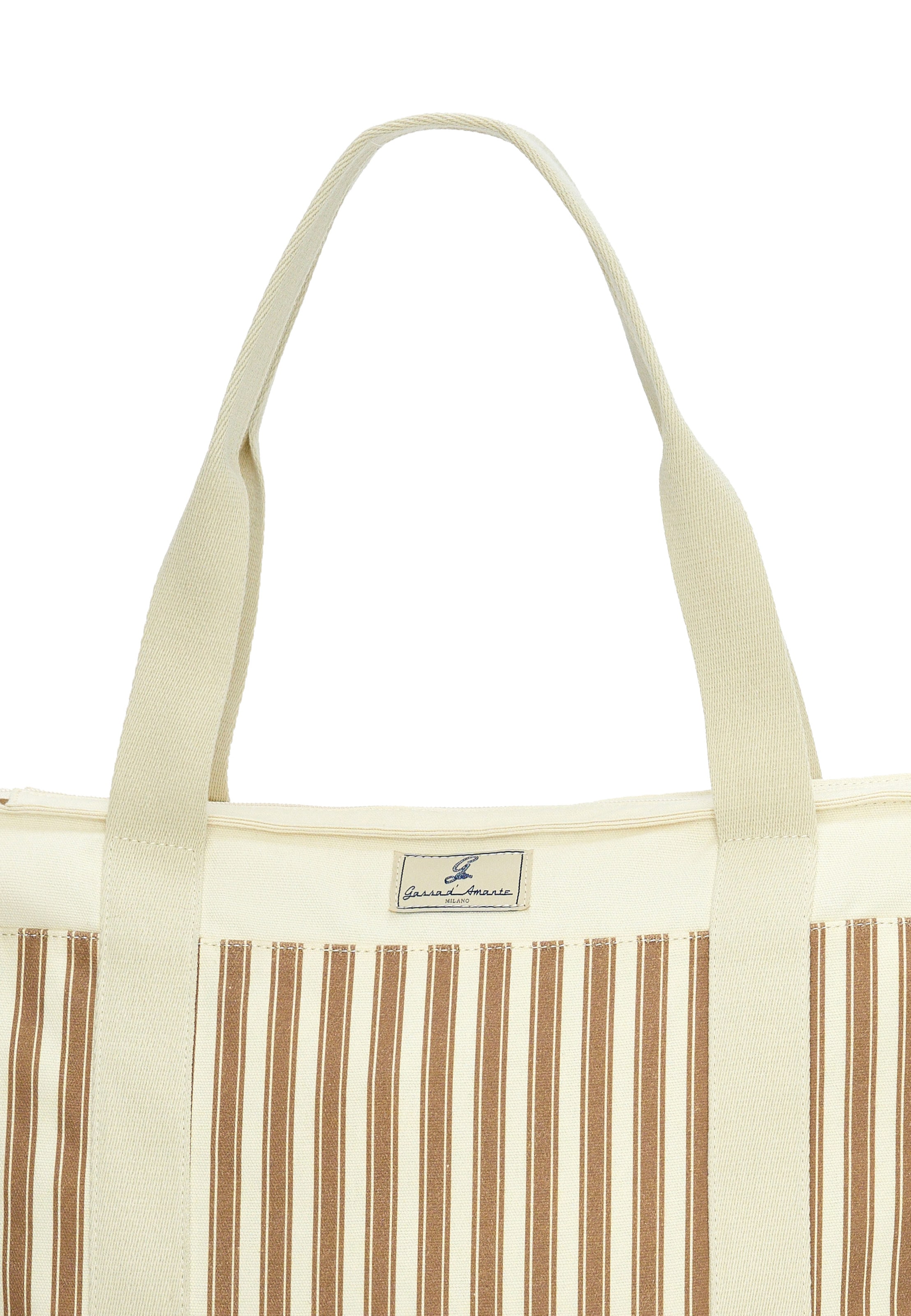 Gassa d'Amante Shopper 'Vieste' in Bruin