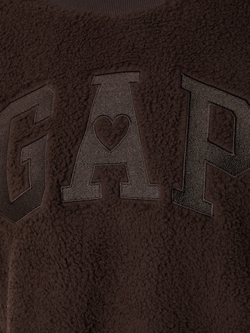 Gap Petite Sweatshirt in Braun