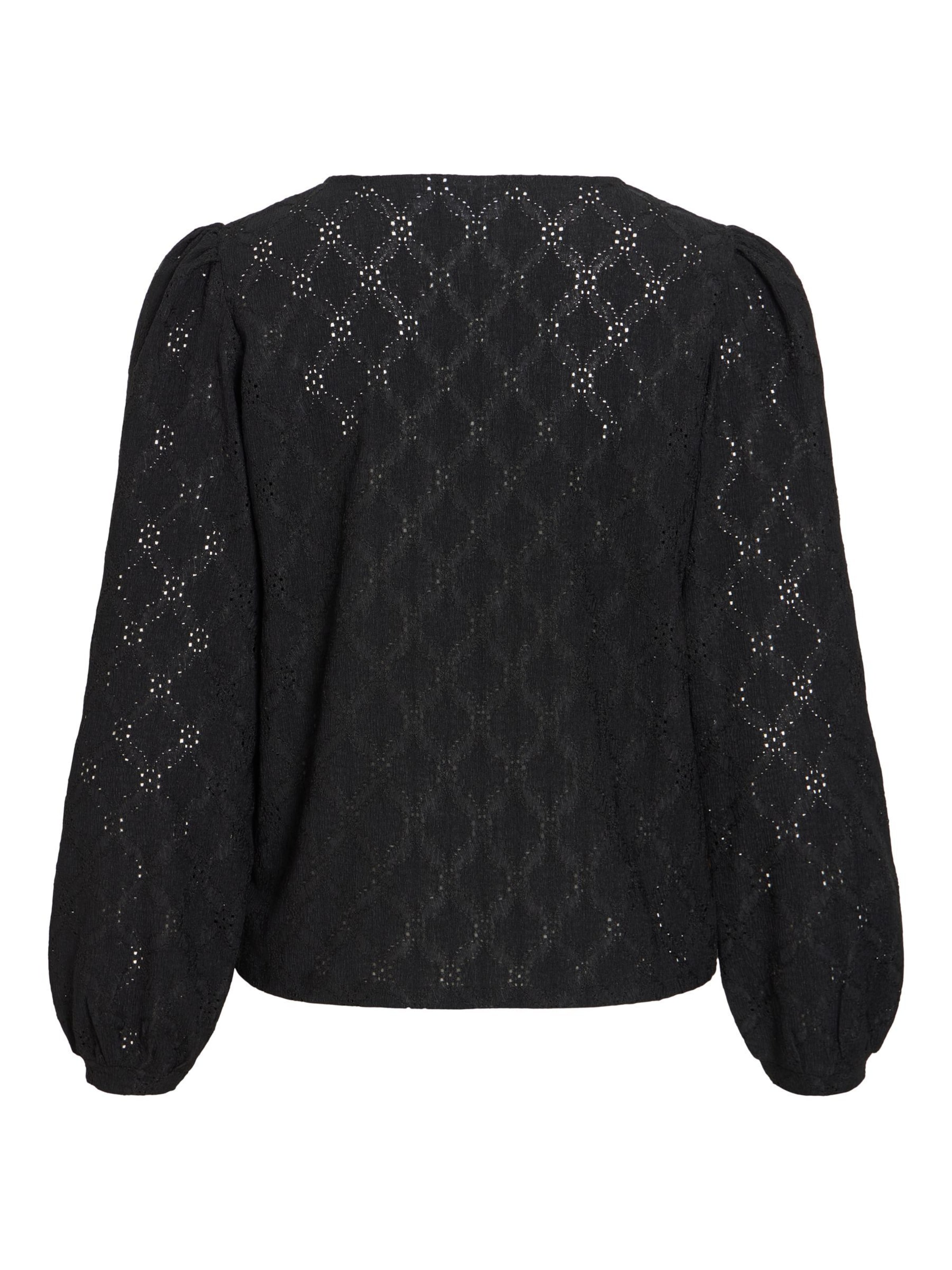 VILA Bluse 'ABBI' in Schwarz