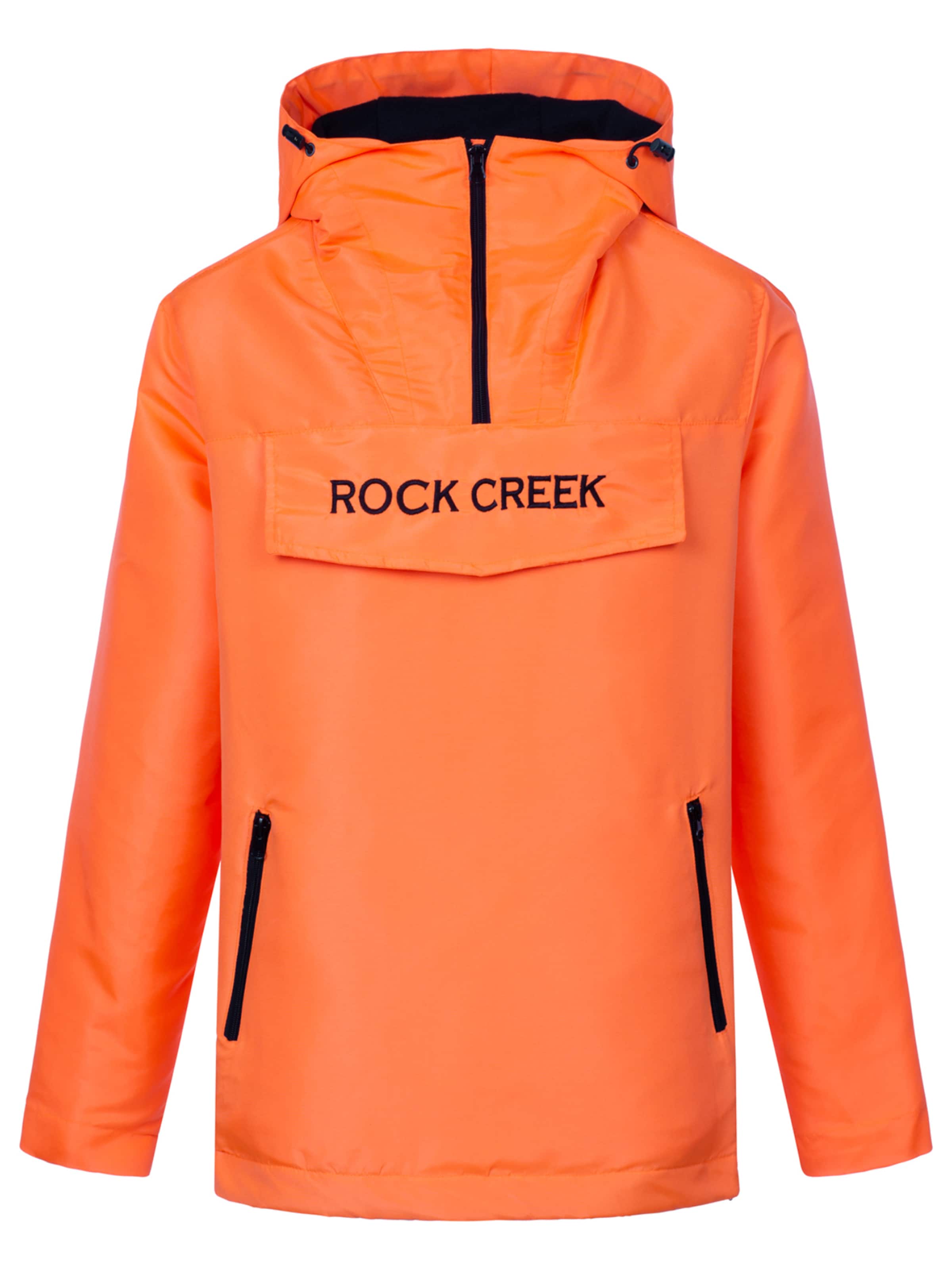 Rock Creek Jacke in orange / schwarz, Produktansicht
