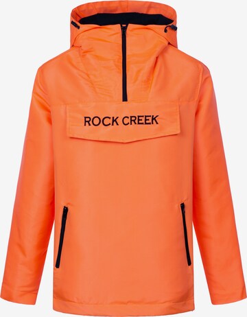 Rock Creek Between-Season Jacket in Orange: front