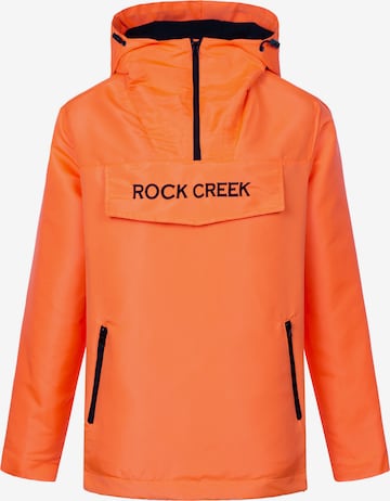 Rock Creek Between-Season Jacket in Orange: front