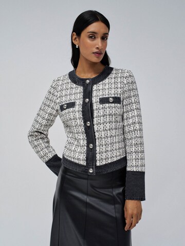 Salsa Jeans Tussenjas in Wit: voorkant