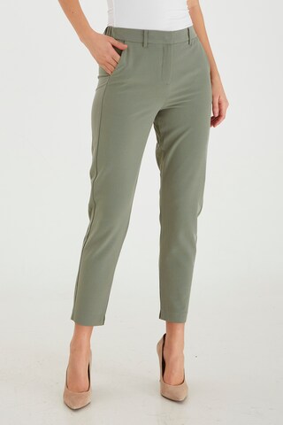 b.young Slim fit Chino trousers 'Danta' in Green: front