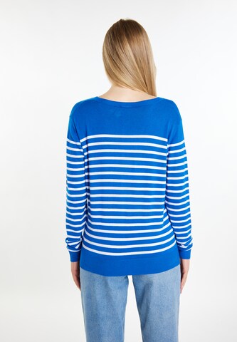 Pull-over DreiMaster Maritim en bleu