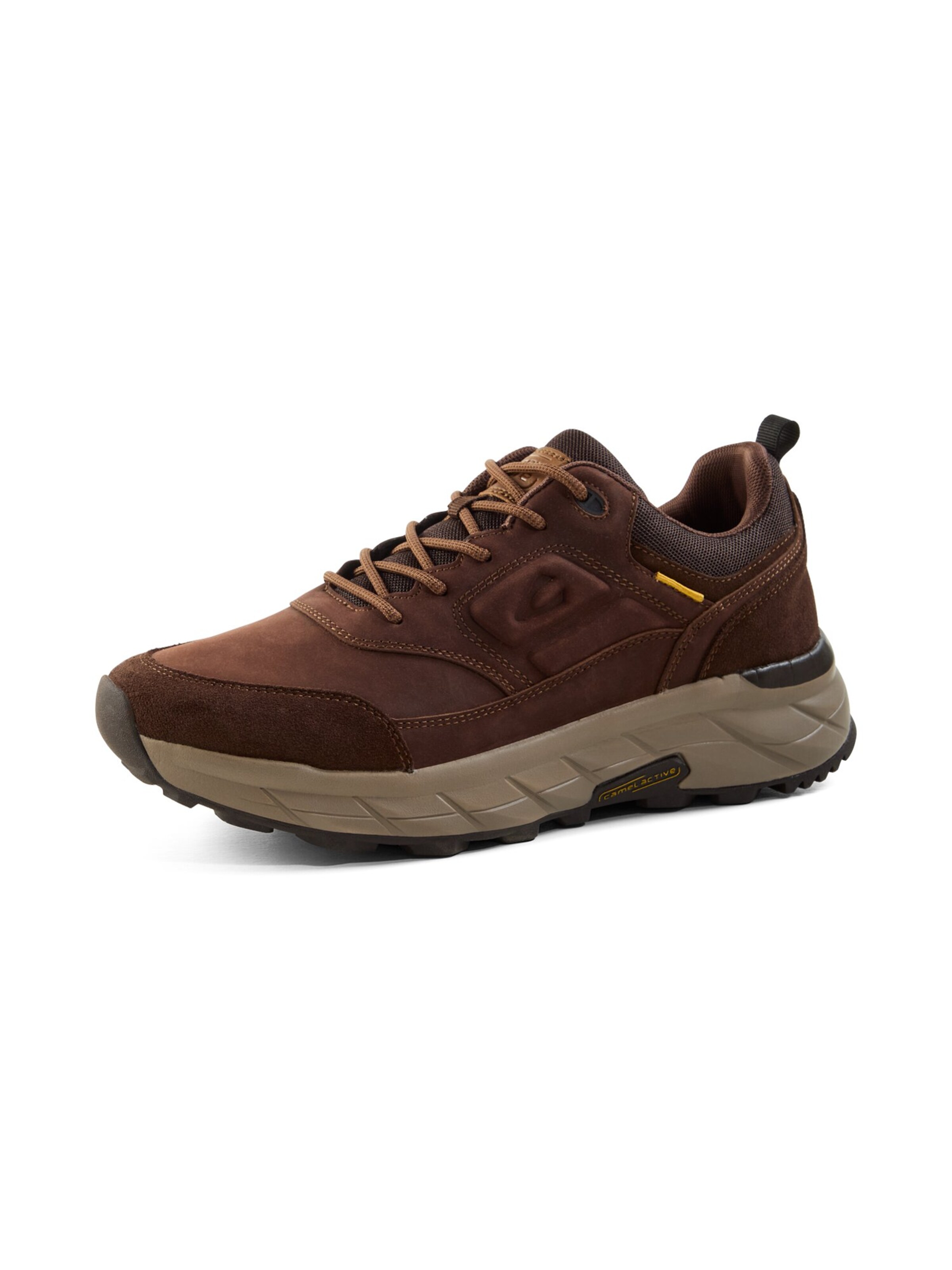 CAMEL ACTIVE Sneaker aus Leder in Braun: Vorderseite