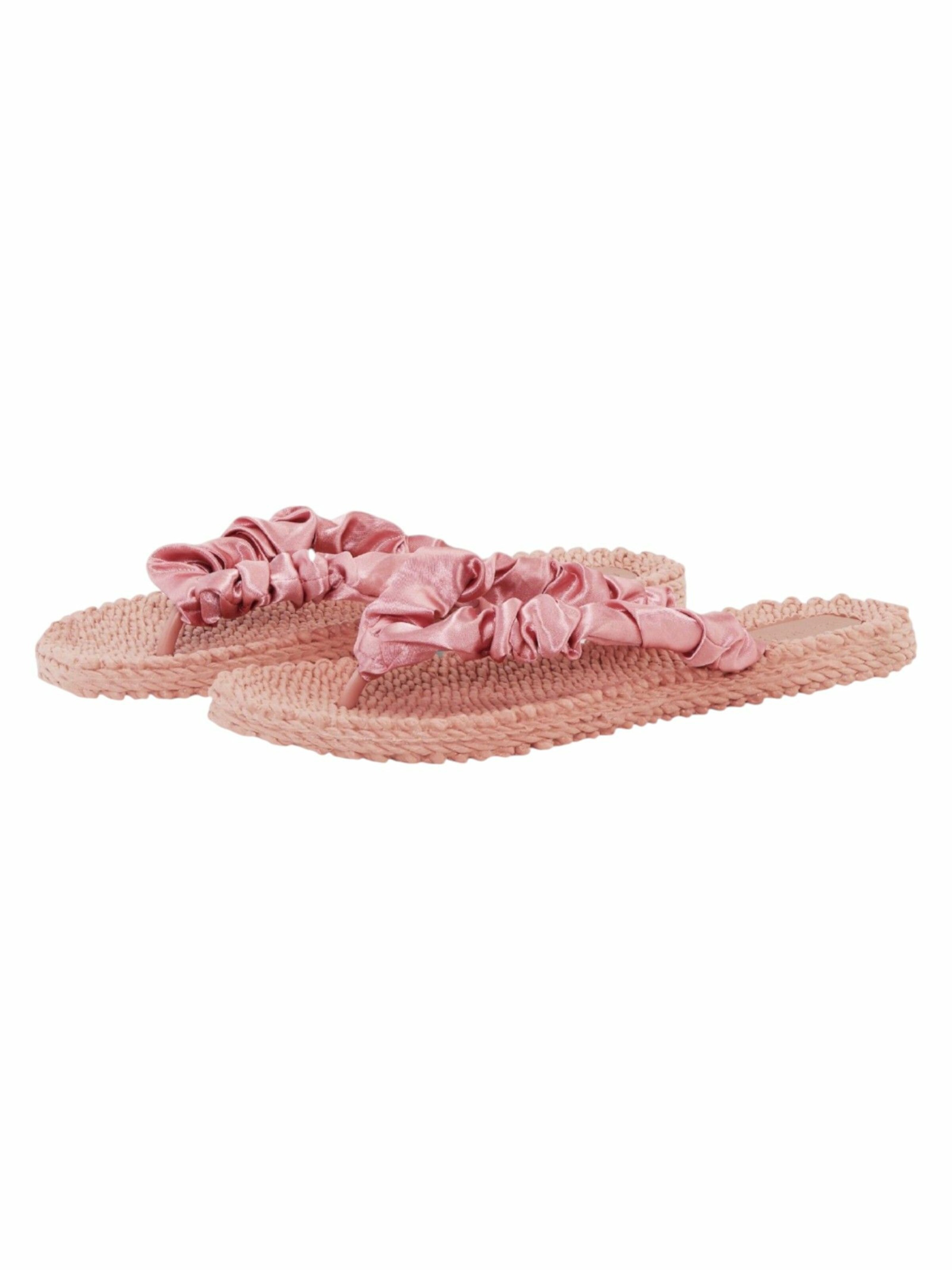 ILSE JACOBSEN T-Bar Sandals in Pink
