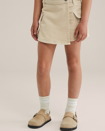 WE Fashion Обычный Джинсы в Бежевый: спереди