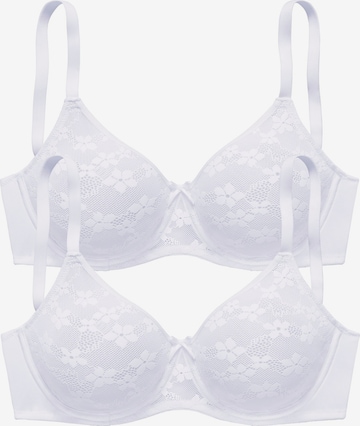 PETITE FLEUR BH in Weiß: Vorderseite