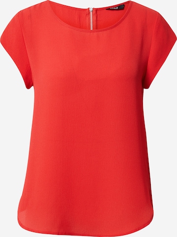 ONLY Blouse 'Vic' in Red: front