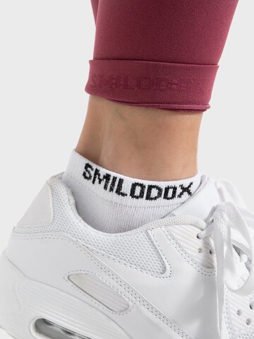 Smilodox Skinny Sportbroek 'Pro' in Rood