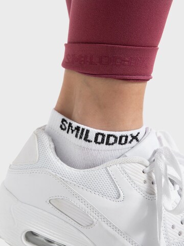 Smilodox Skinny Leggings 'Pro' in Red