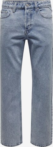 Only & Sons Regular Jeans in Blauw: voorkant