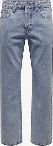 Only & Sons regular Jeans i blå: forside