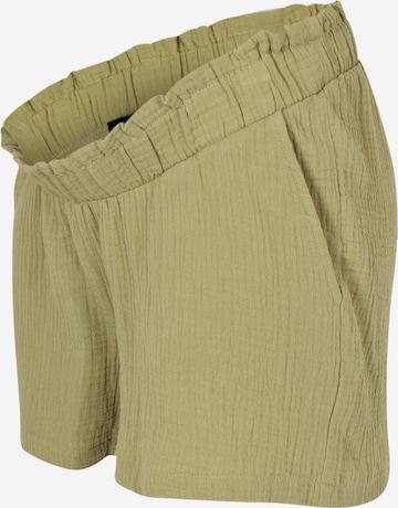 Vero Moda Maternity Pants 'NATALI' in Green: front