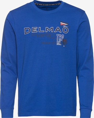 DELMAO Shirt in Blau: Vorderseite