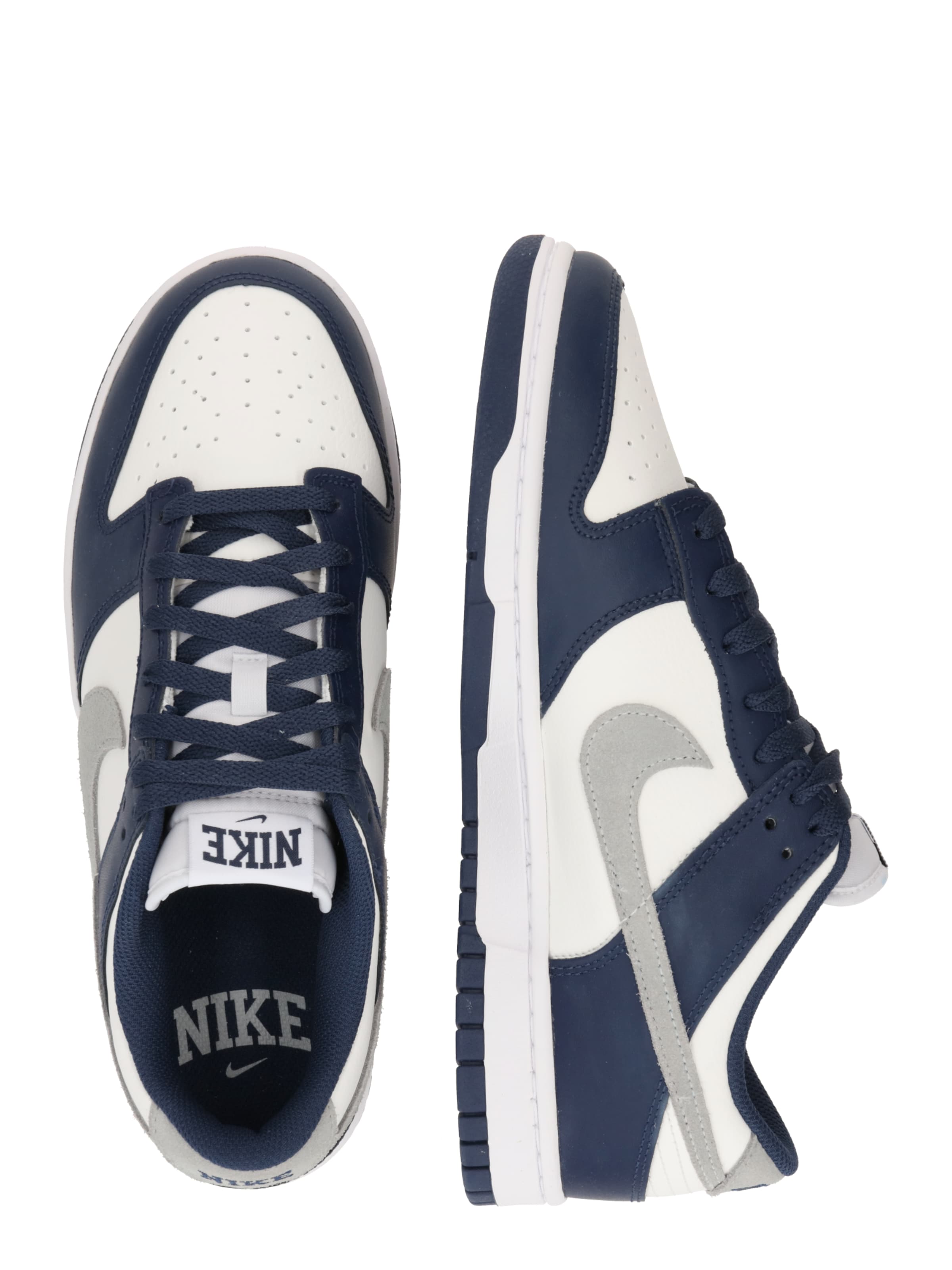 Baskets basses 'Dunk Low' Nike Sportswear en bleu