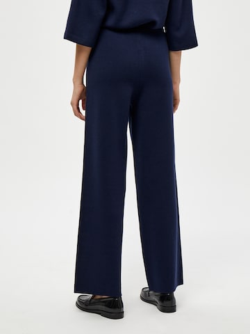 Wide Leg Pantalon 'Rosalia' Peppercorn en bleu