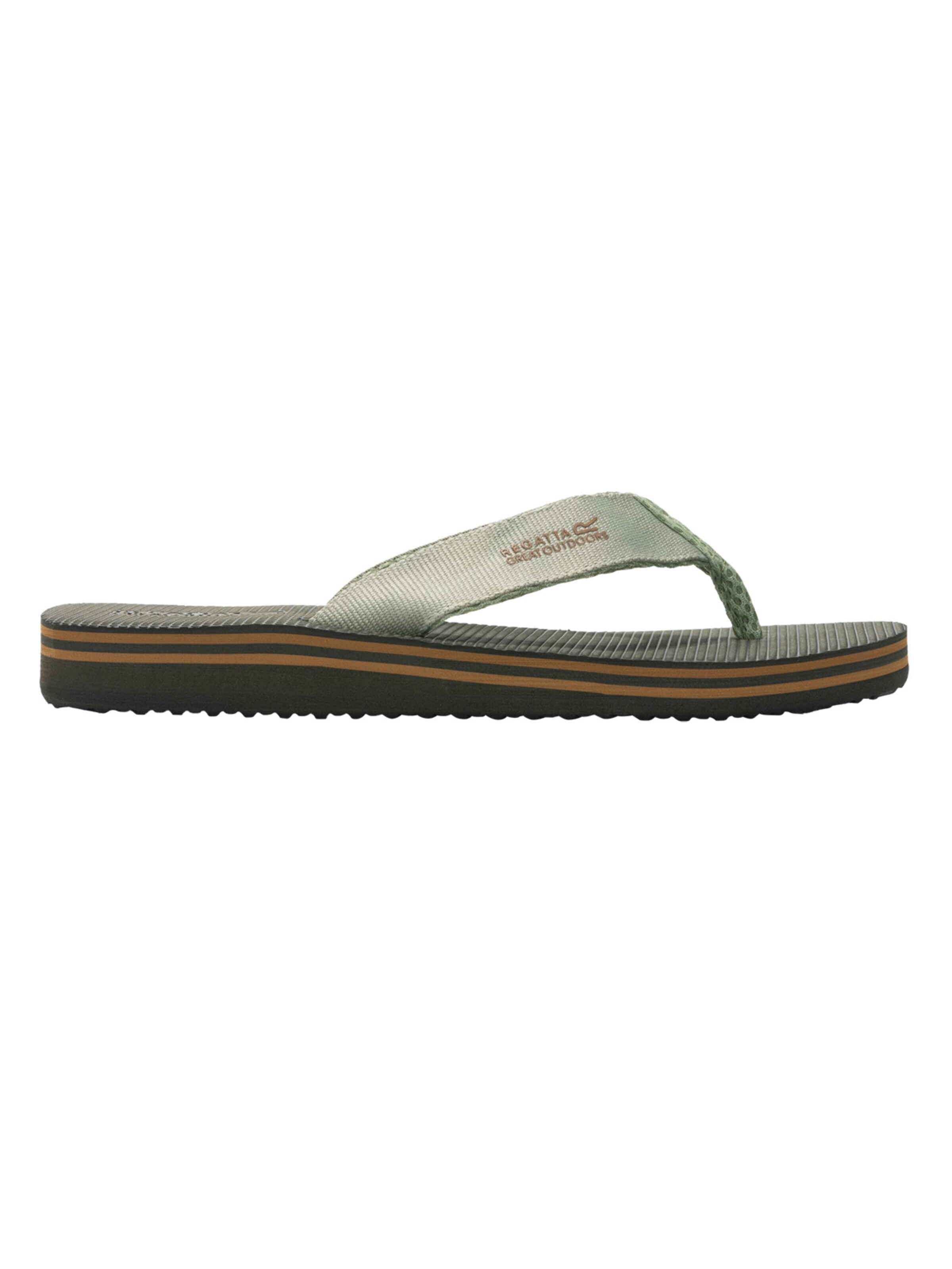 REGATTA Sandals 'Freizeitschuhe Rico in grün' in Green