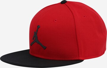 Casquette Jordan en rouge : devant