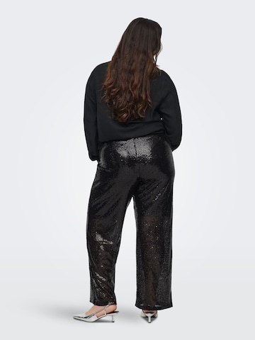 Wide leg Pantaloni 'CARBecca' di ONLY Carmakoma in nero