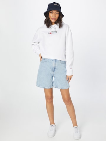 Sweat-shirt Tommy Jeans en blanc