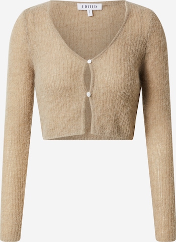 EDITED Neuletakki värissä beige: etupuoli