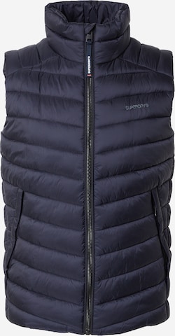 Gilet 'Fuji' Superdry en bleu : devant
