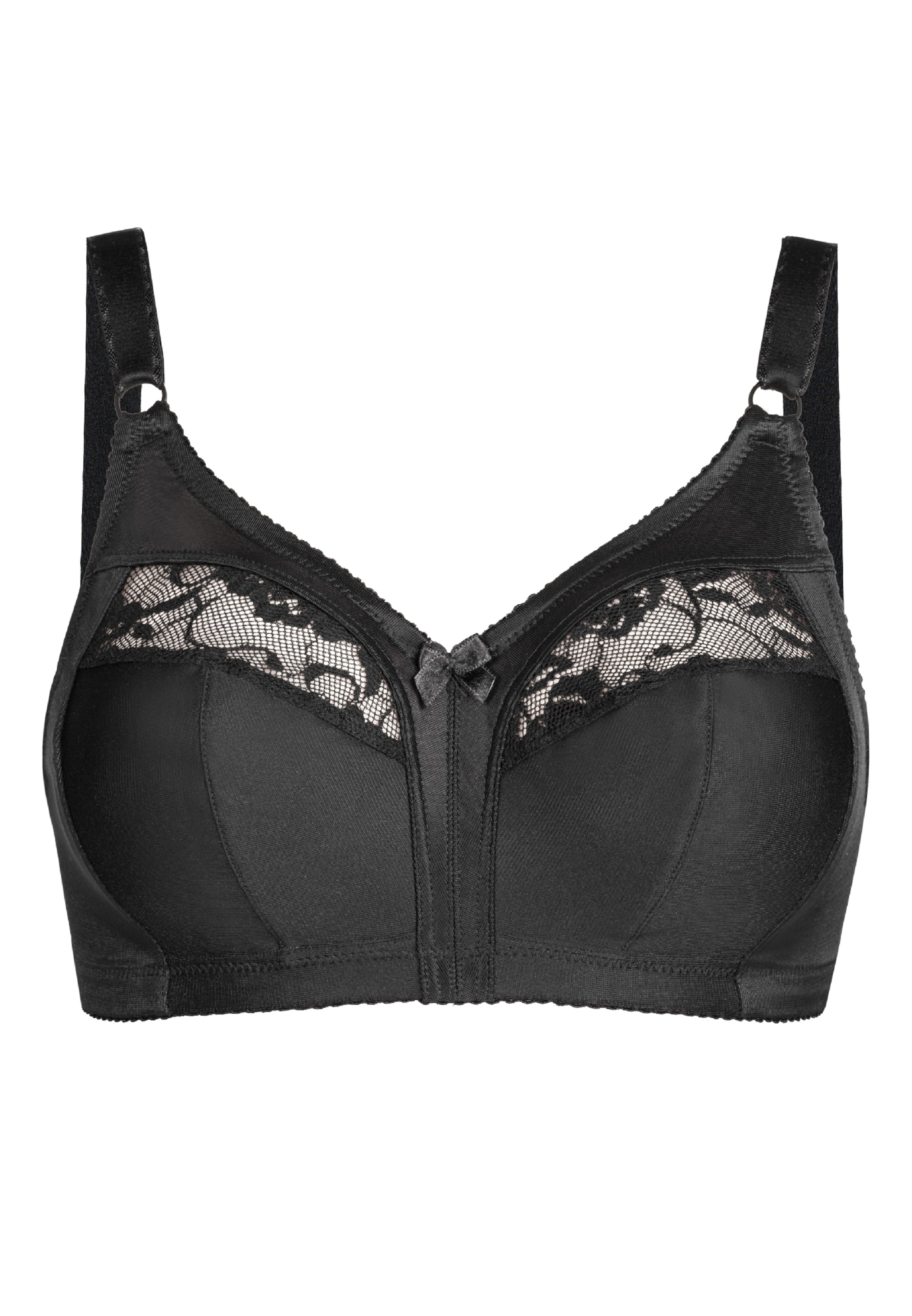 TEYLI - Reductor Sujetador 'Andorra' en negro: frente