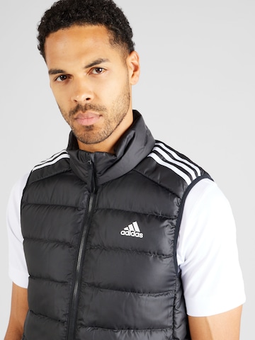 juoda ADIDAS SPORTSWEAR Sportinė liemenė 'Essentials'