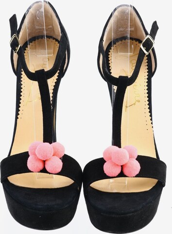 Jan Pierre Sandals & High-Heeled Sandals in 40 in Black