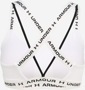 Bustier Soutien-gorge de sport UNDER ARMOUR en blanc