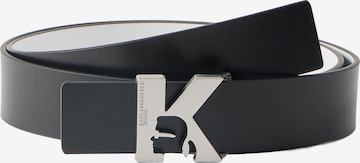 KARL LAGERFELD JEANS Ремень в Черный: спереди