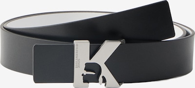 KARL LAGERFELD JEANS Vyö koossa 75 värissä musta / valkoinen, Tuotenäkymä