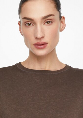 T-shirt COMMA en marron