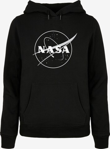 Merchcode Sweatshirt 'NASA - Galaxy' in Black: front